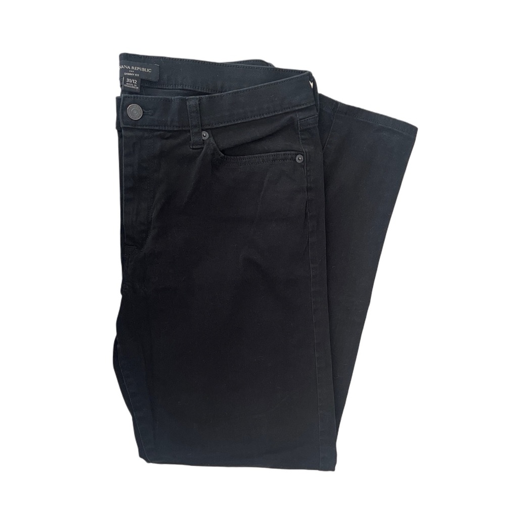 Banana Republic Women’s  Black Jeans Size 31/12